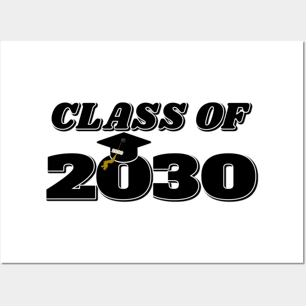 Class of 2030 Wall Art by Mookle